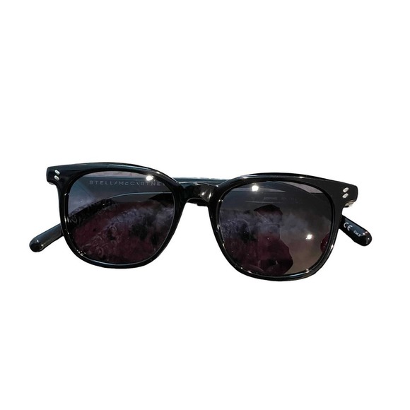 New Stella McCartney Sunglasses Essentials SC0104S Sunglasses Black Gray Lenses main image 12